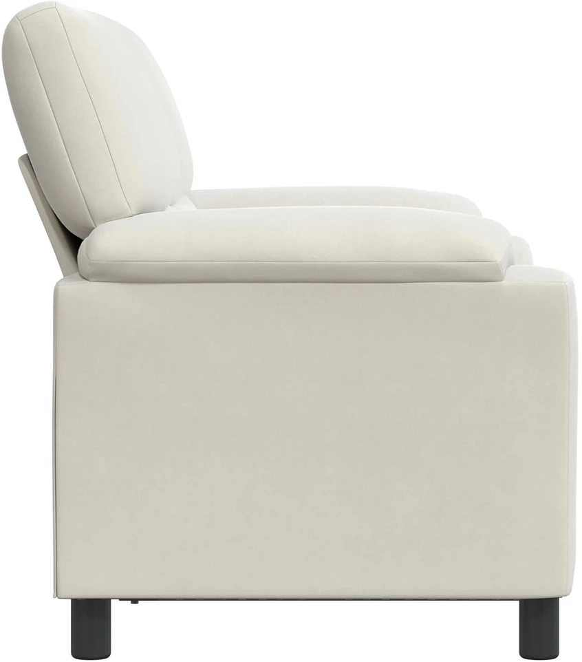 Sofa Kreminė 154 x 85 x 93 cm Aksomas