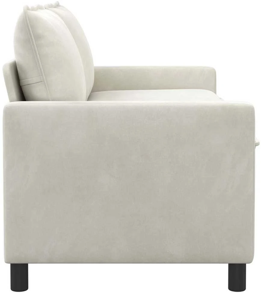 Sofa Kreminė 156 x 81 x 87,5 cm Aksomas