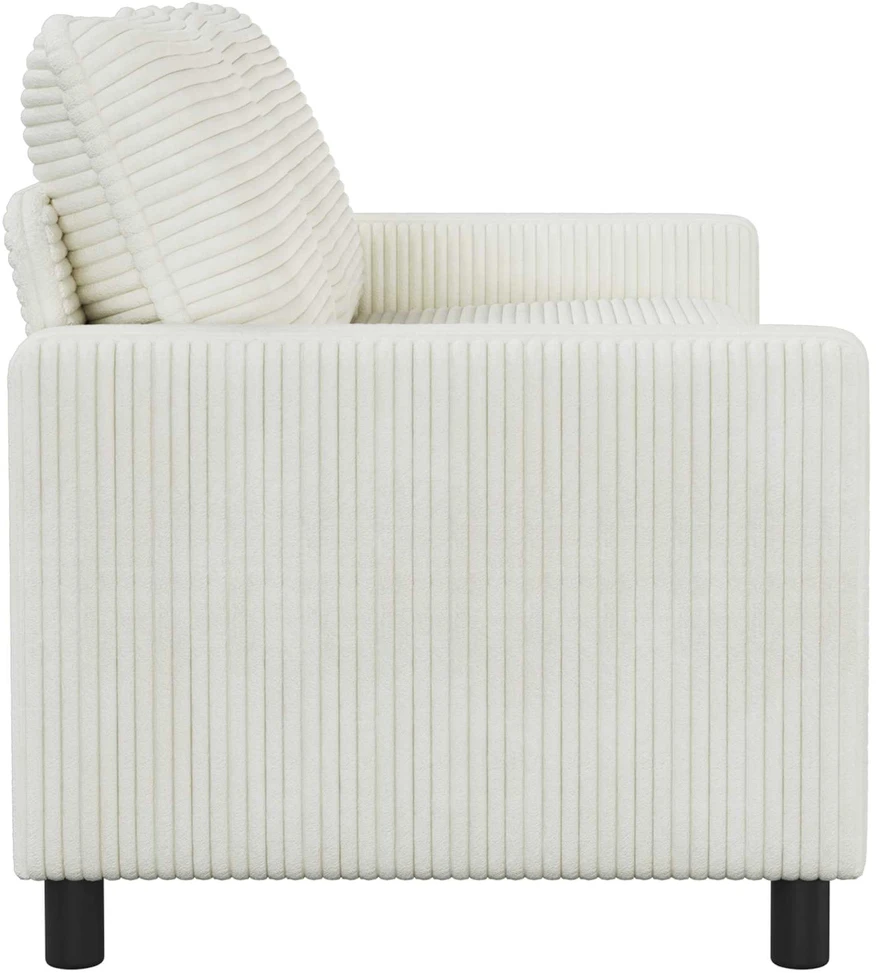 Sofa Kreminė 156 x 81 x 87,5 cm Poliesteris