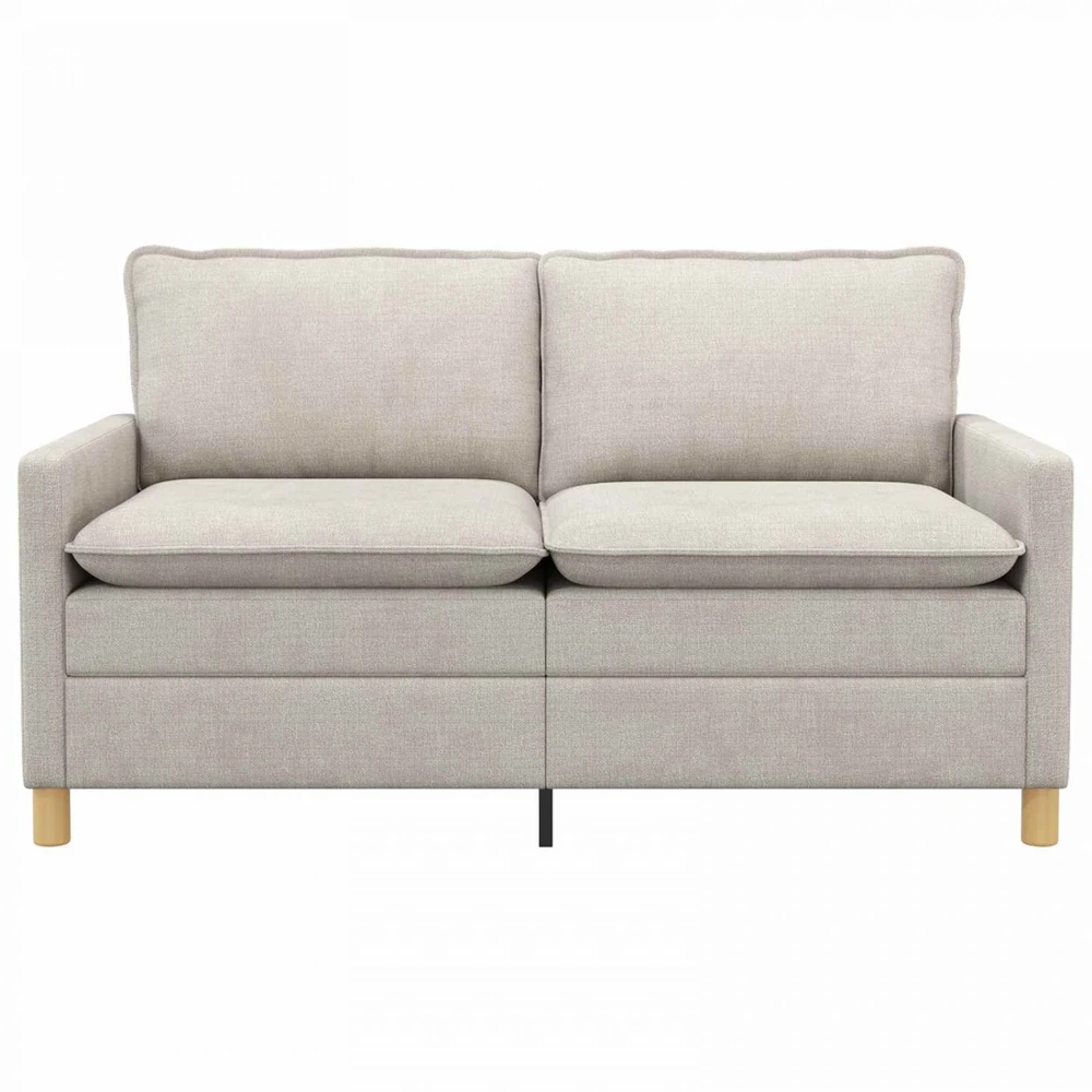 Sofa Kreminė 156 x 81 x 87,5 cm Poliesteris