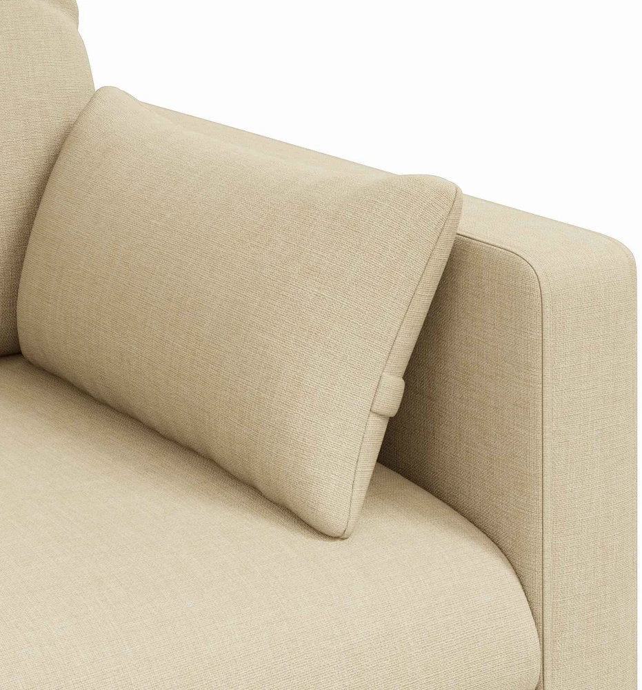Sofa Kreminė 159 x 78 x 80 cm Metalas