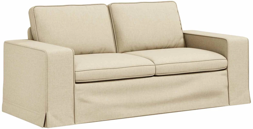 Sofa Kreminė 182 x 80 x 82 cm Metalas