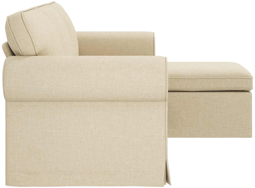 Sofa Kreminė 195 x 138 x 80 cm audinys