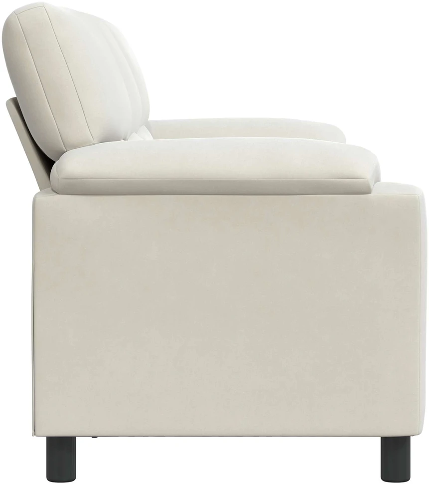Sofa Kreminė 214 x 85 x 93 cm Aksomas