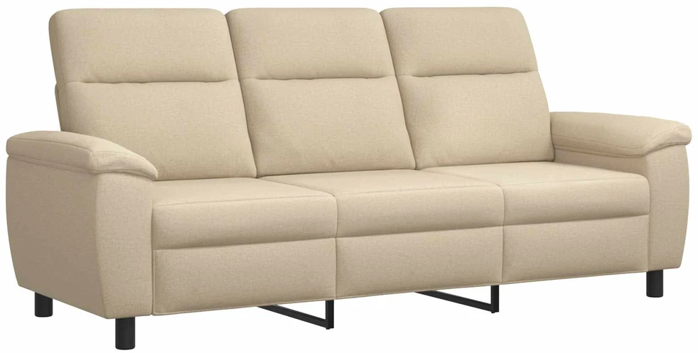 Sofa Kreminė 214 x 90 x 95 cm Audinys
