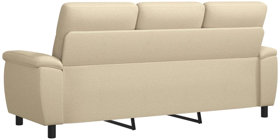 Sofa Kreminė 214 x 90 x 95 cm Audinys