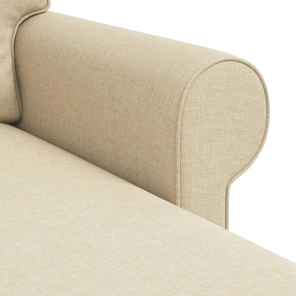 Sofa Kreminė 195 x 138 x 80 cm audinys