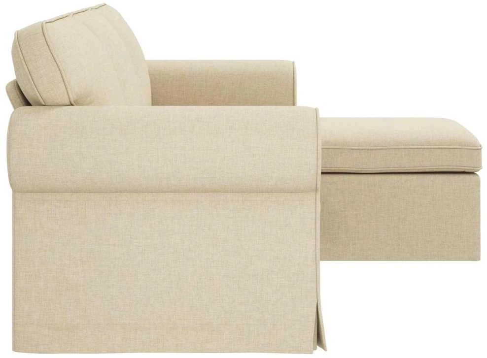 Sofa Kreminė 195 x 138 x 80 cm audinys