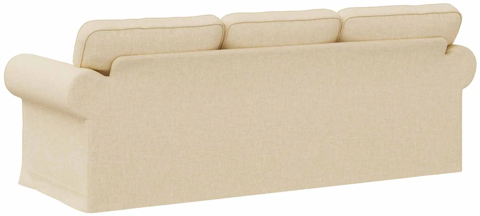 Sofa Kreminė 215 x 82 x 80 cm Metalas