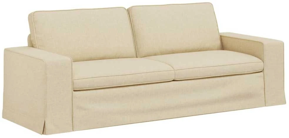 Sofa Kreminė 222 x 80 x 82 cm Metalas
