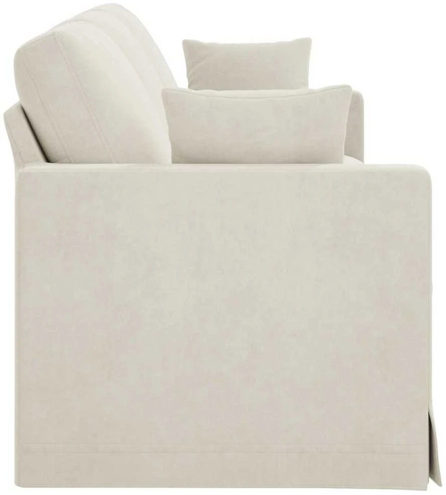 Sofa Kreminė 228 x 78 x 80 cm Aksomas