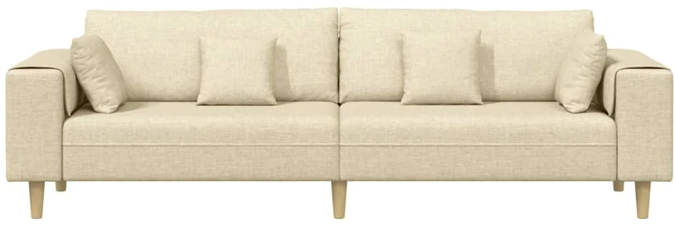 Sofa Kreminė 250 x 77 x 76 cm audinys