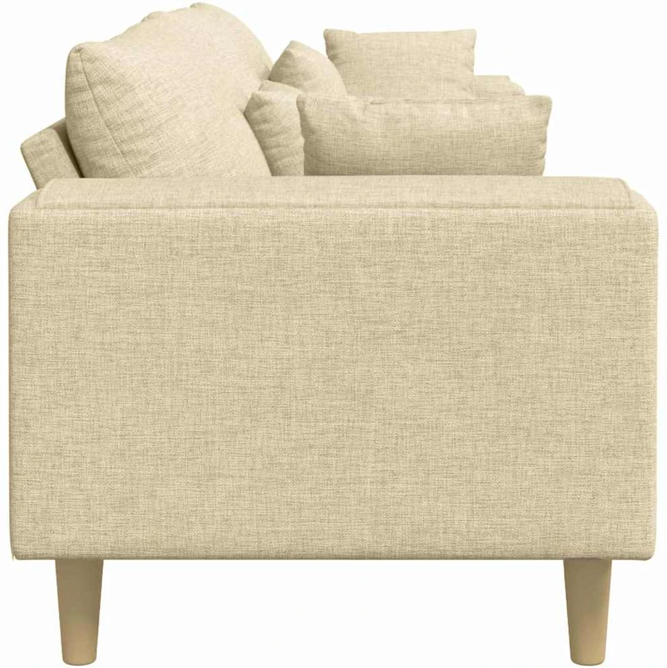 Sofa Kreminė 250 x 77 x 76 cm audinys