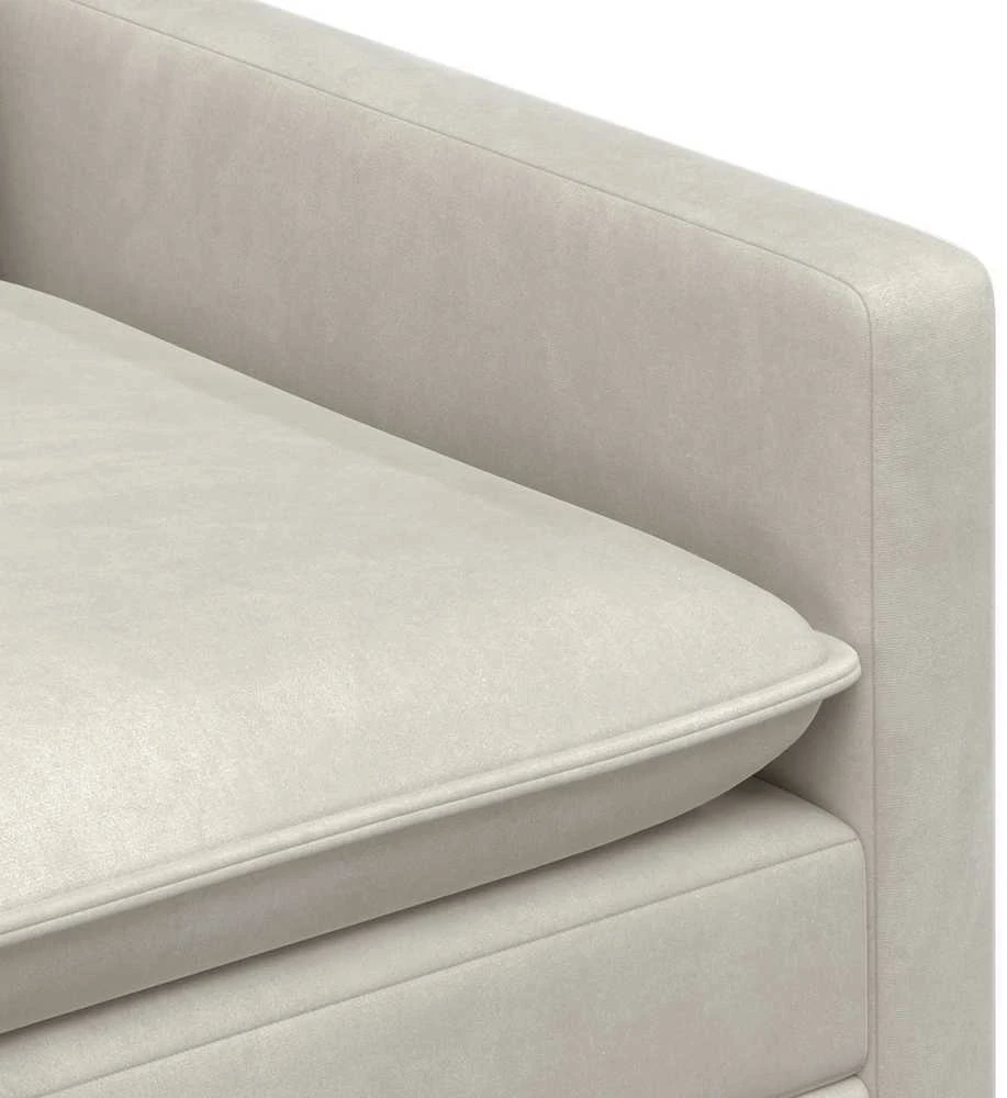 Sofa Kreminė 76 x 81 x 87,5 cm Aksomas