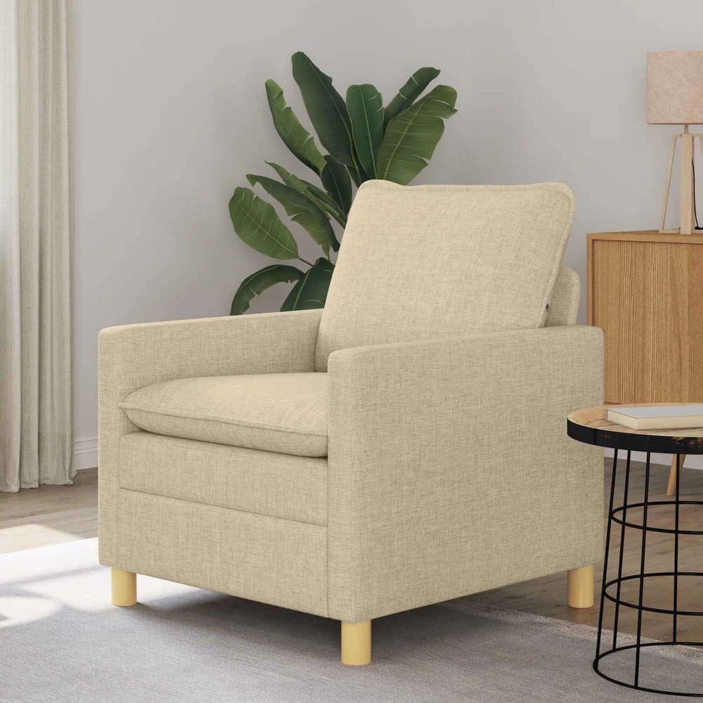 Sofa Kreminė 76 x 81 x 87,5 cm Audinys