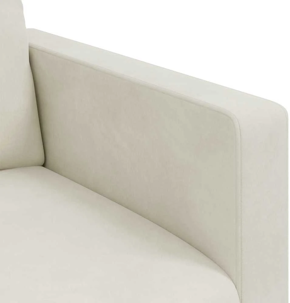 Sofa Kreminė 78 x 78 x 80 cm Aksomas