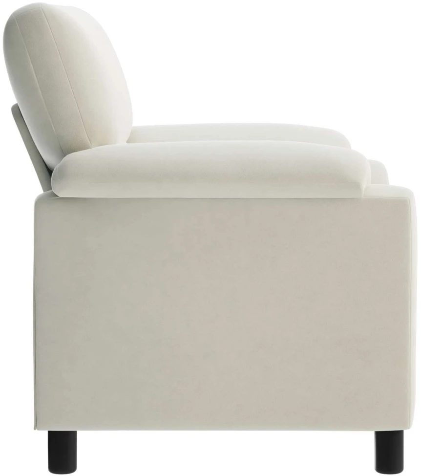 Sofa Kreminė 94 x 85 x 93 cm Aksomas