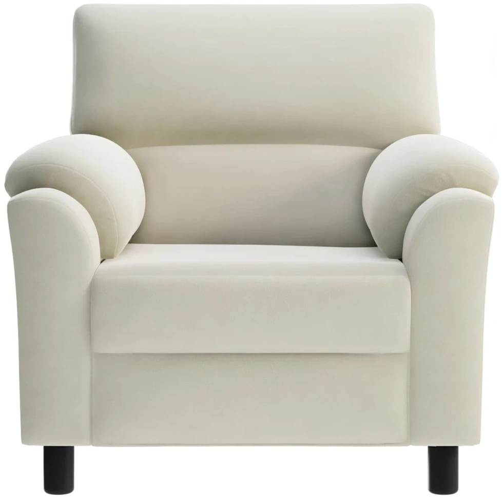 Sofa Kreminė 94 x 85 x 93 cm Aksomas
