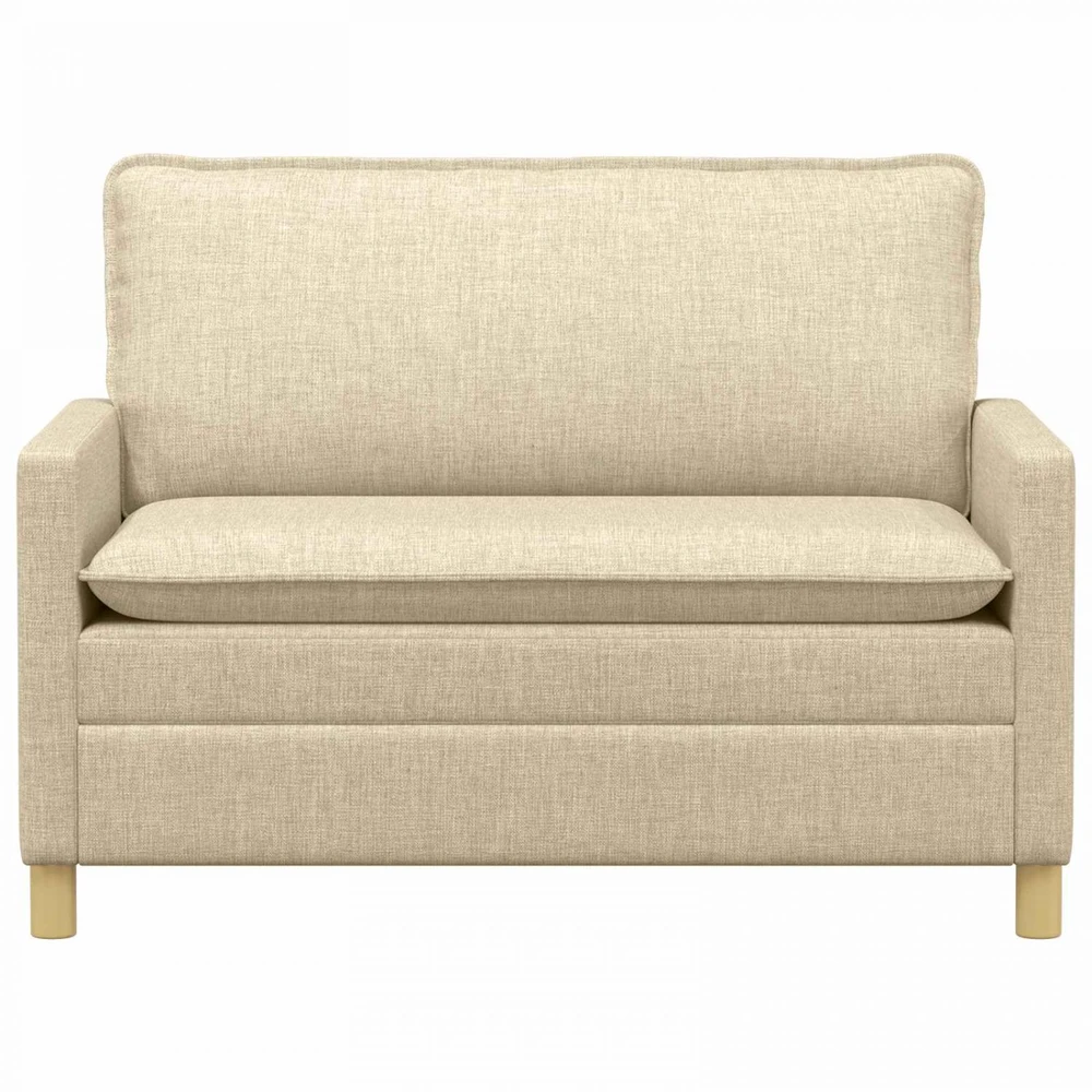 Sofa Kreminė 126 x 81 x 87,5 cm Audinys