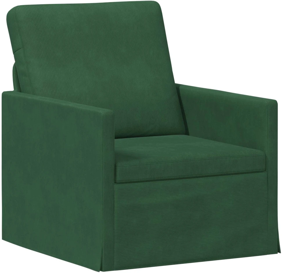 Sofa Krėslas Džiunglių žalia 70 x 81 x 82 cm Kordūrinis audinys