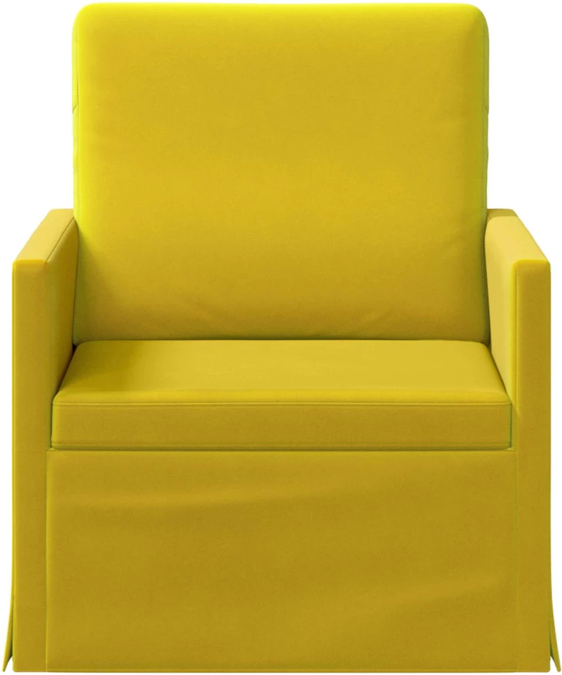 Sofa Krėslas Geltona 70 x 81 x 82 cm Aksomas