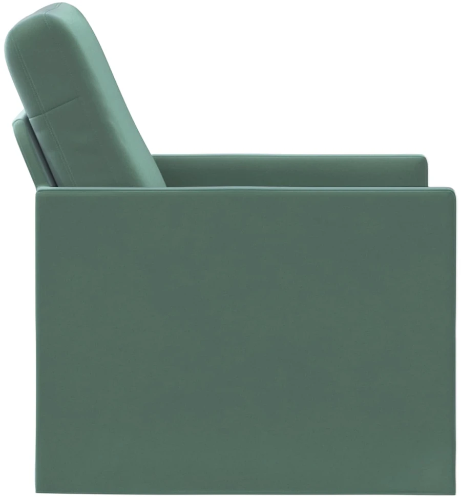 Sofa Krėslas Jūrinė žalia 70 x 81 x 82 cm Aksomas
