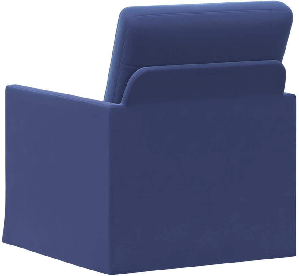 Sofa Krėslas Policijos mėlyna 70 x 81 x 82 cm Aksomas