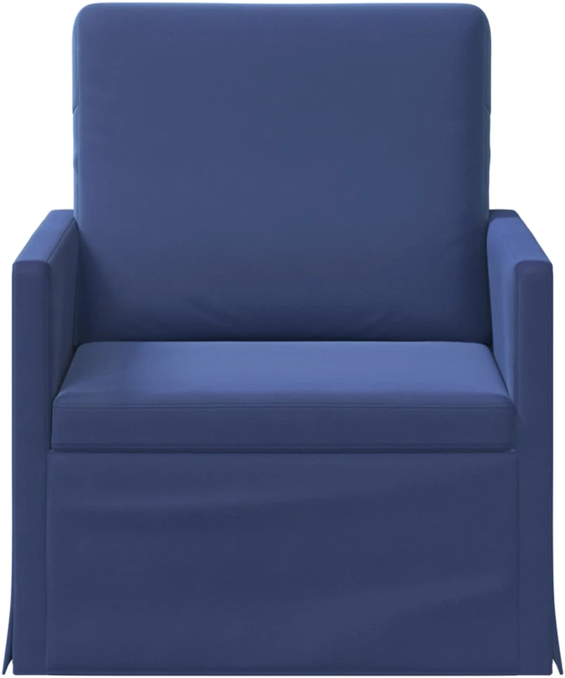 Sofa Krėslas Policijos mėlyna 70 x 81 x 82 cm Aksomas
