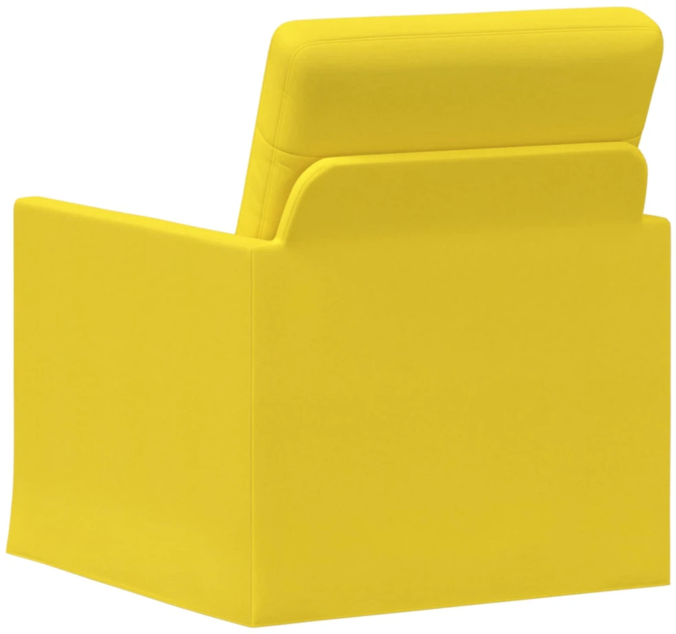 Sofa Krėslas Šviesi geltona 70 x 81 x 82 cm Audinys