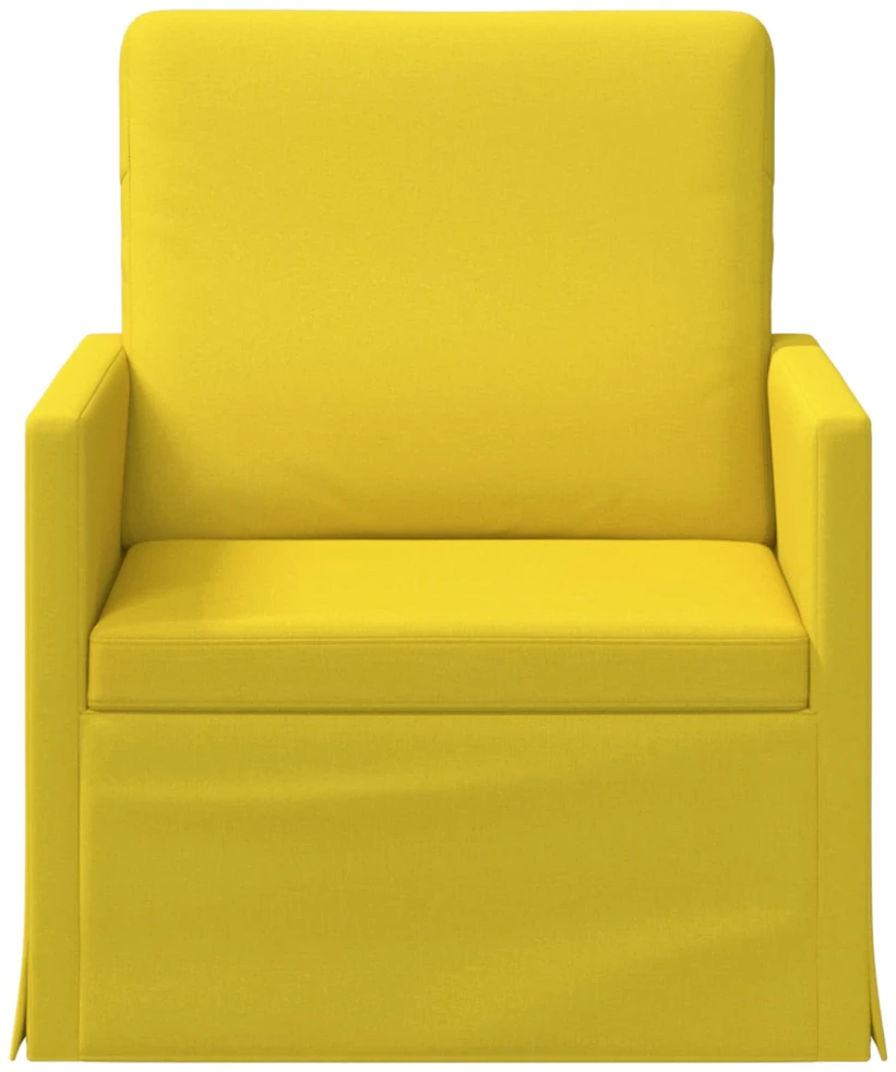 Sofa Krėslas Šviesi geltona 70 x 81 x 82 cm Audinys