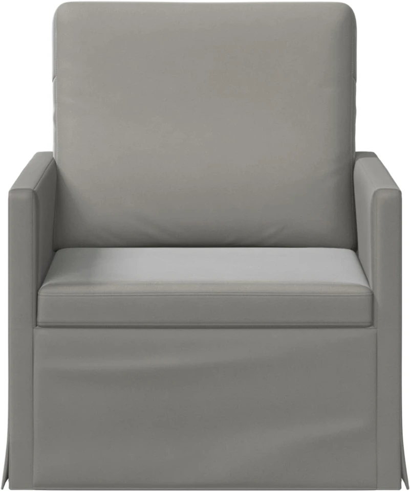 Sofa Krėslas Šviesiai pilka 70 x 81 x 82 cm Aksomas