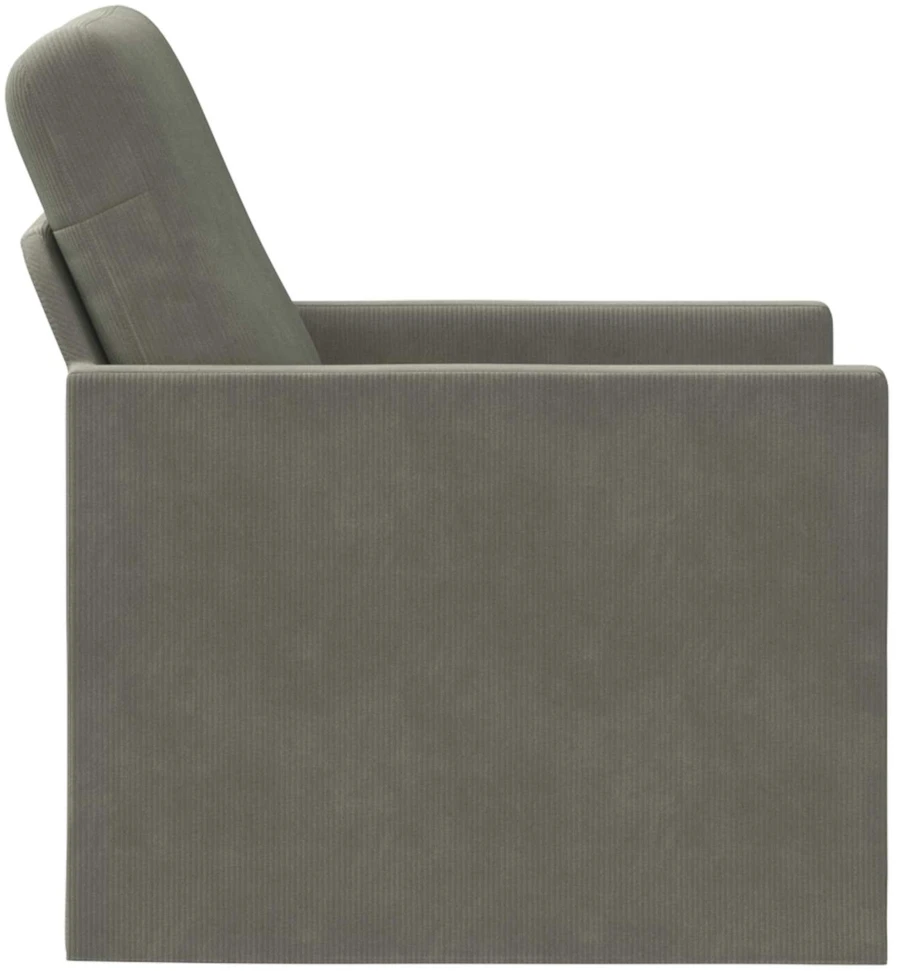 Sofa Krėslas Šviesiai pilka 70 x 81 x 82 cm Kordūrinis audinys