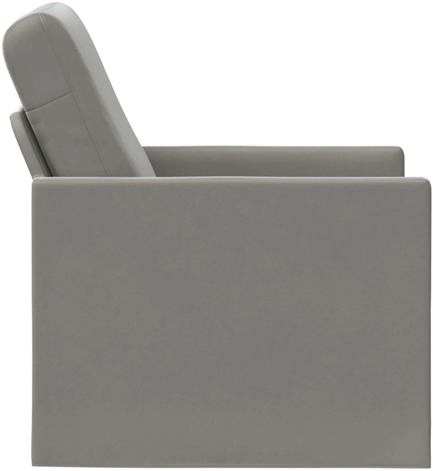 Sofa Krėslas Šviesiai pilka 70 x 81 x 82 cm Aksomas