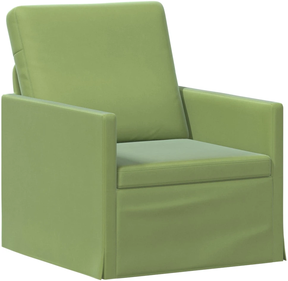 Sofa Krėslas Šviesiai žalia 70 x 81 x 82 cm Aksomas