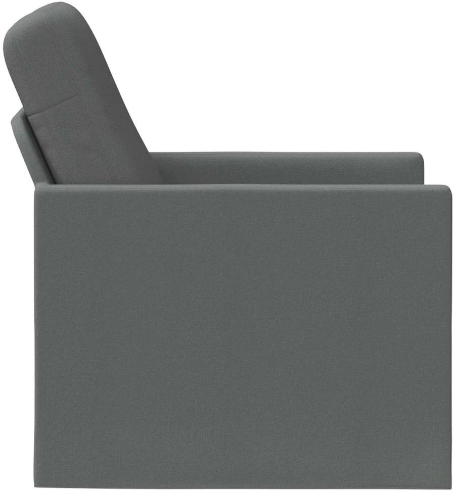 Sofa Krėslas Tamsiai pilka 70 x 81 x 82 cm Audinys