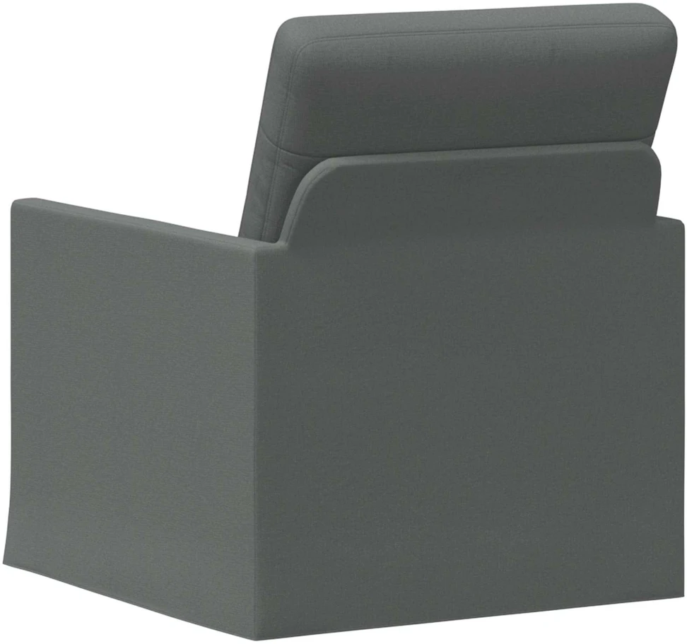 Sofa Krėslas Tamsiai pilka 70 x 81 x 82 cm Audinys