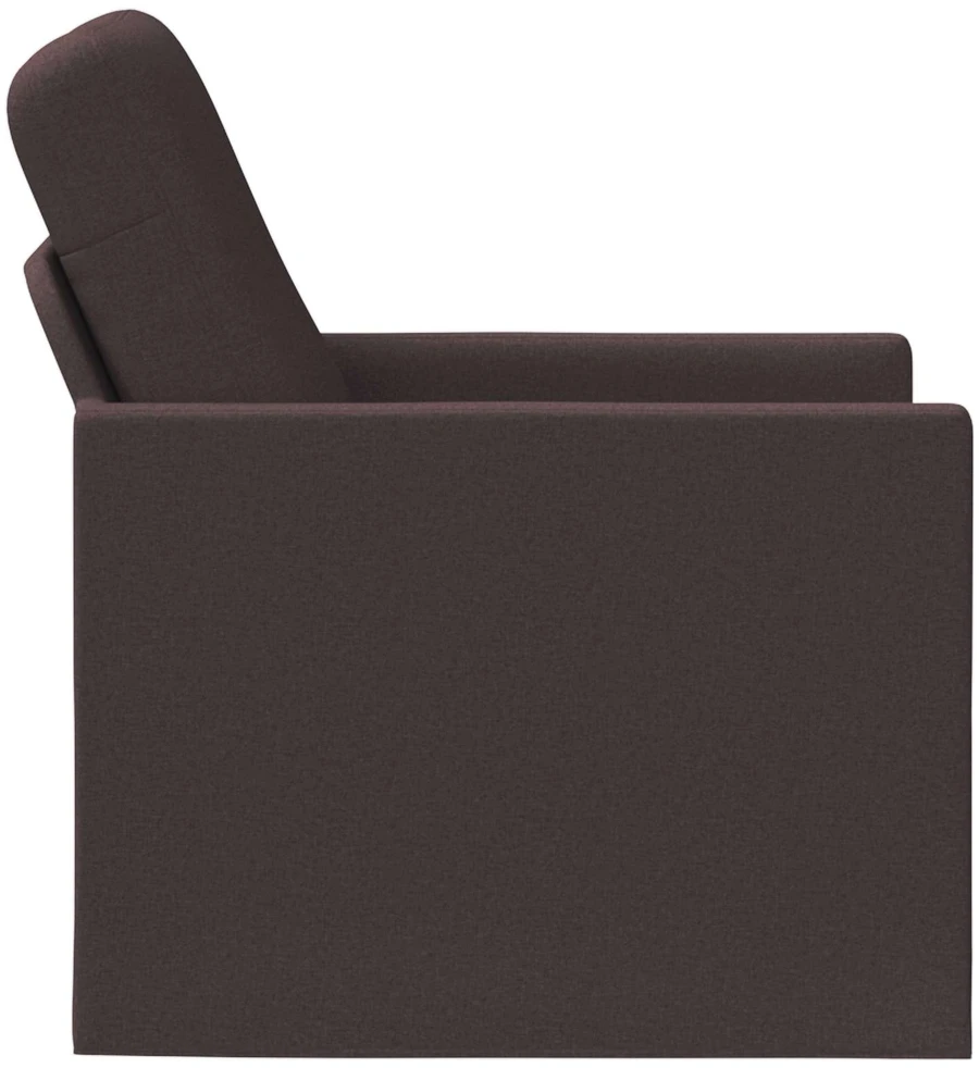 Sofa Krėslas Tamsiai rudas 70 x 81 x 82 cm Audinys