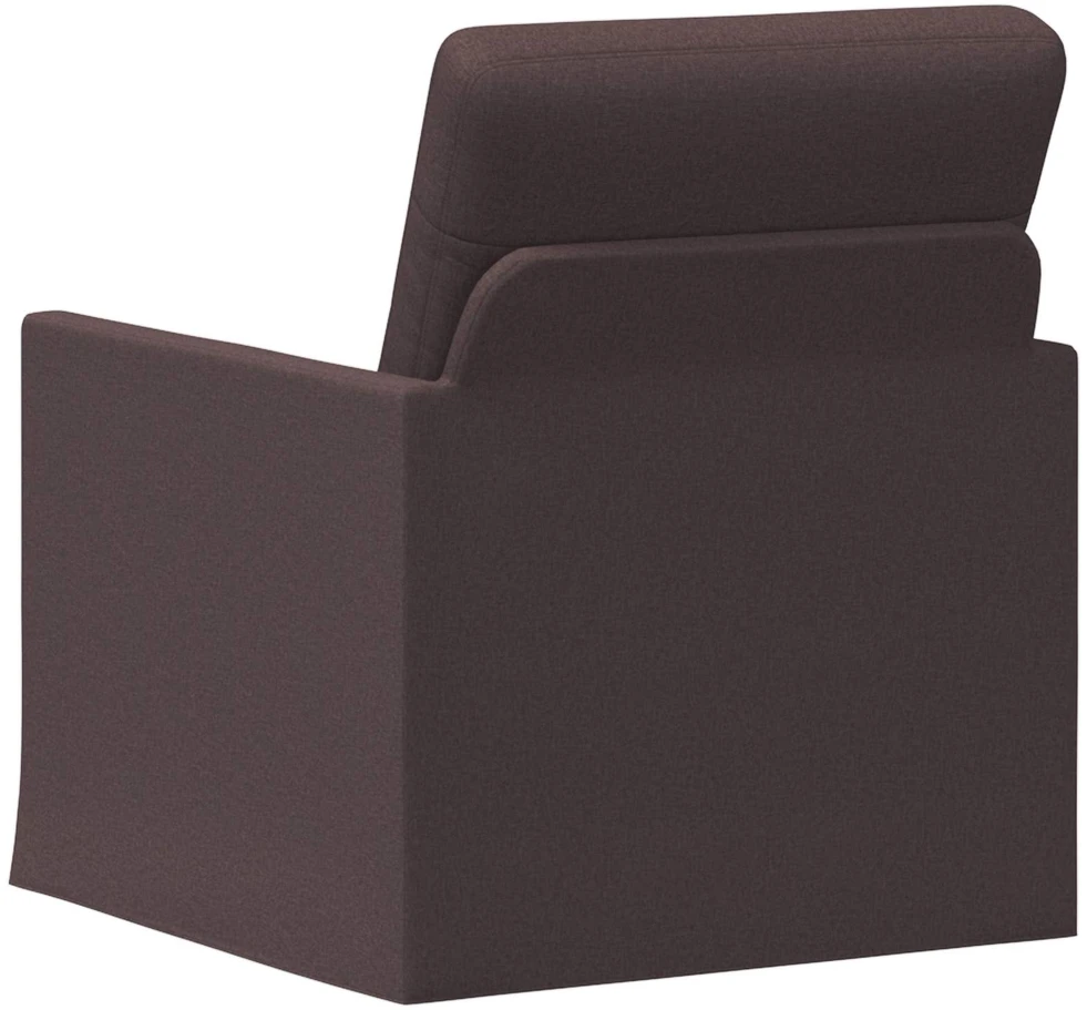 Sofa Krėslas Tamsiai rudas 70 x 81 x 82 cm Audinys