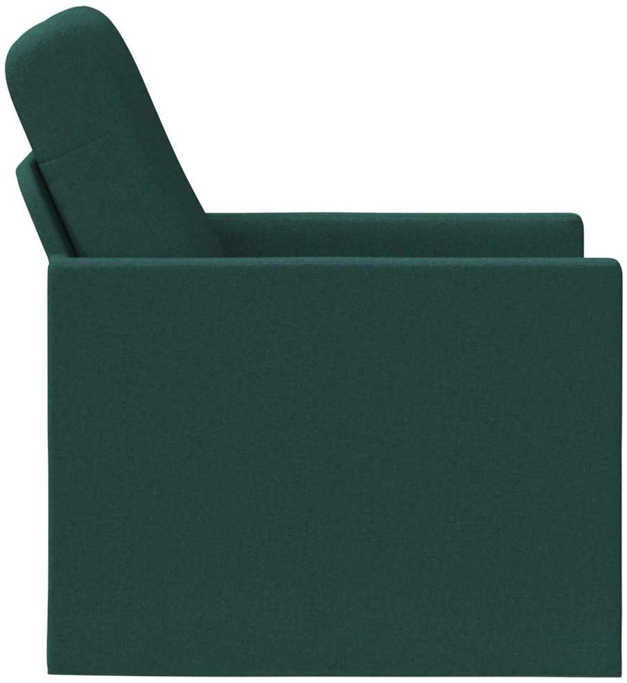 Sofa Krėslas Tamsiai žalia 70 x 81 x 82 cm Audinys