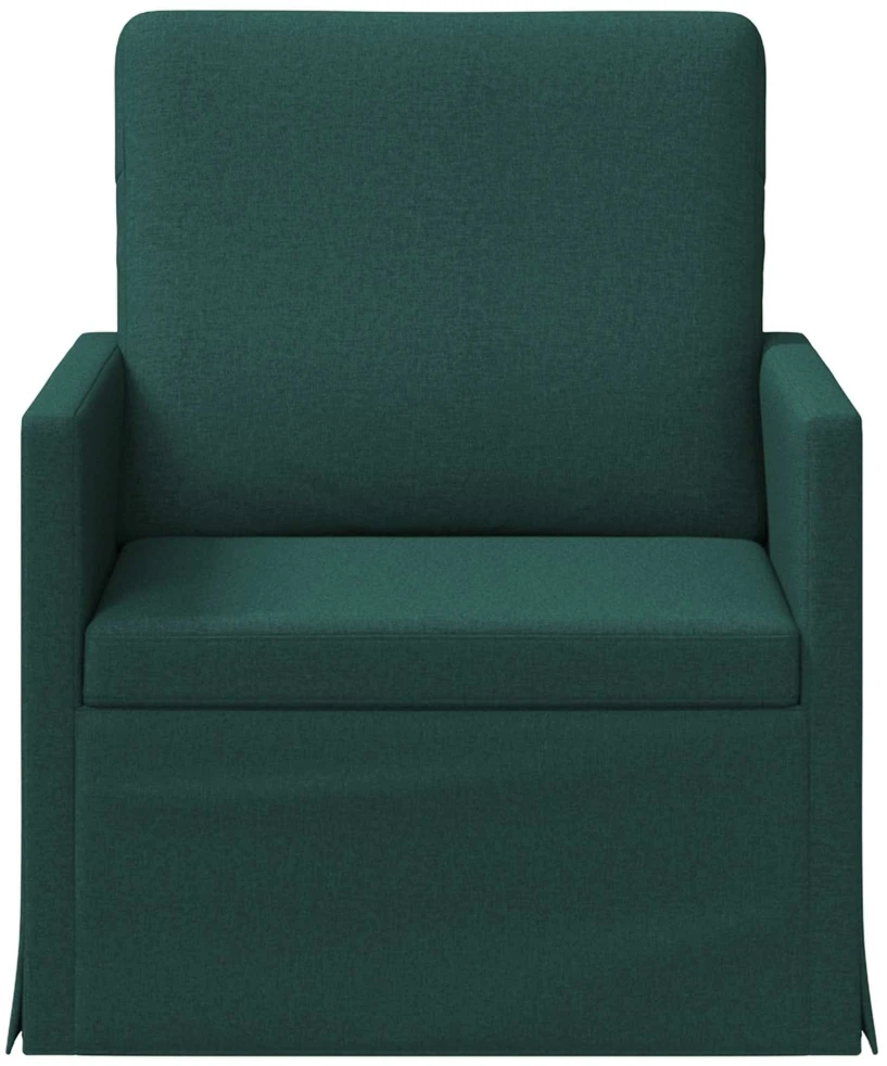 Sofa Krėslas Tamsiai žalia 70 x 81 x 82 cm Audinys