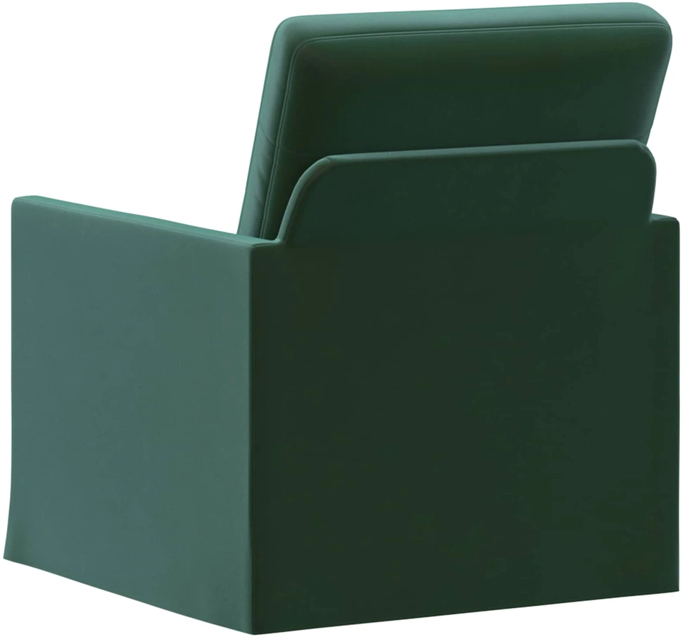 Sofa Krėslas Tamsiai žalia 70 x 81 x 82 cm Aksomas