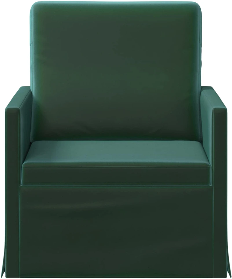 Sofa Krėslas Tamsiai žalia 70 x 81 x 82 cm Aksomas