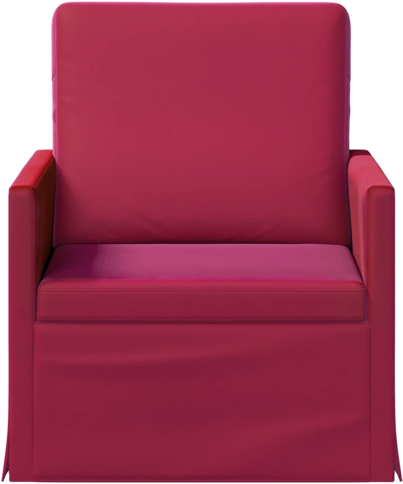 Sofa Krėslas Vyno raudona 70 x 81 x 82 cm Aksomas