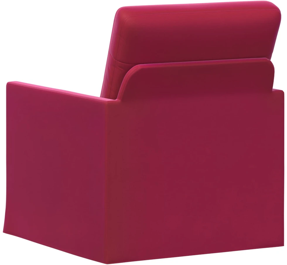 Sofa Krėslas Vyno raudona 70 x 81 x 82 cm Aksomas