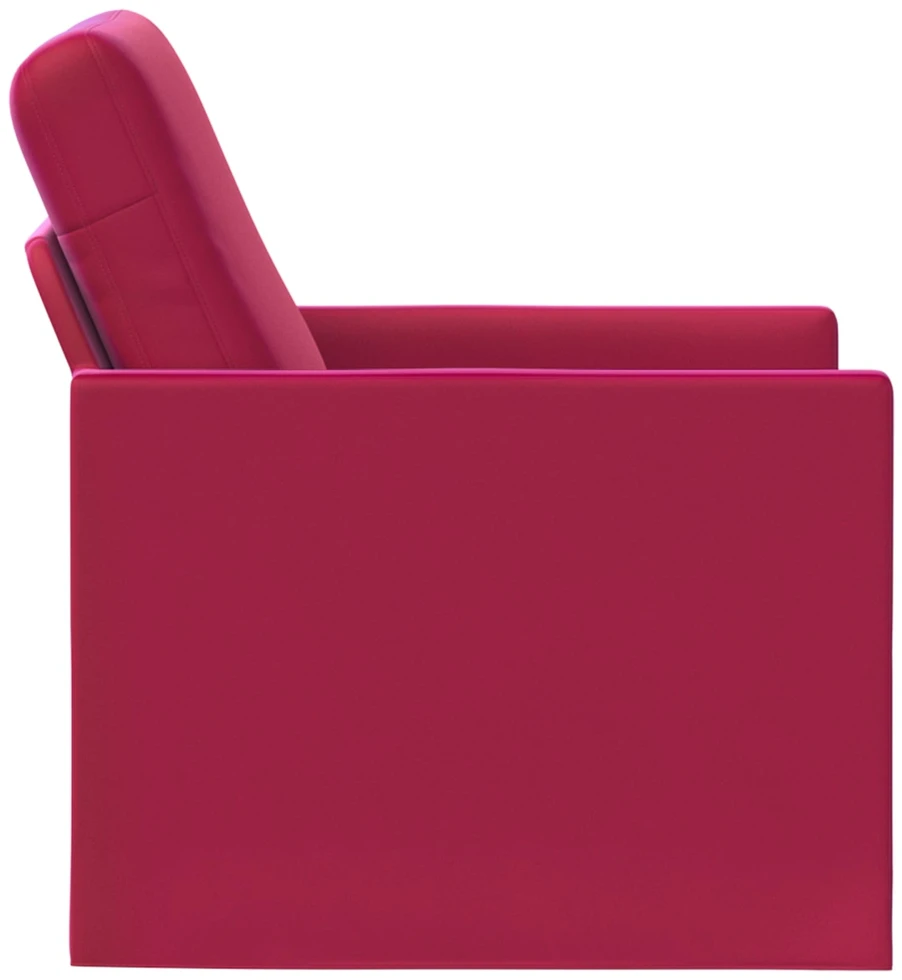 Sofa Krėslas Vyno raudona 70 x 81 x 82 cm Aksomas
