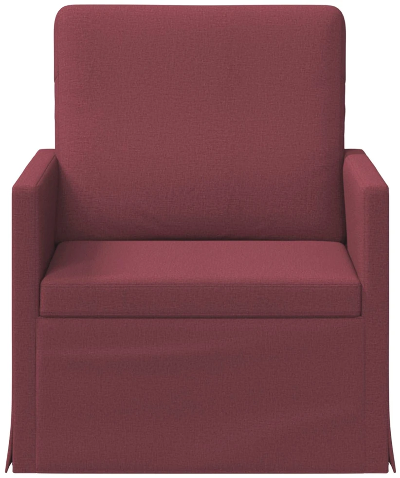 Sofa Krėslas Vyno raudona 70 x 81 x 82 cm Audinys