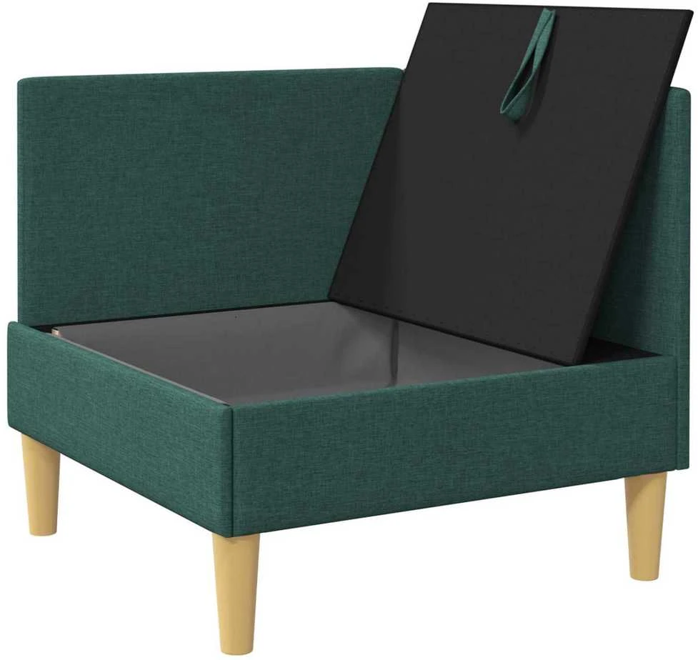 Sofa su saugojimu Audinys