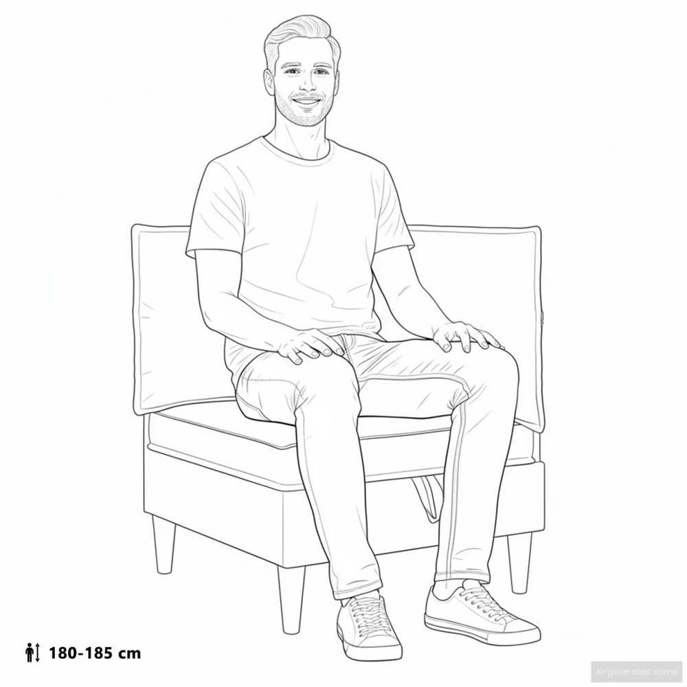 Sofa su saugojimu Audinys
