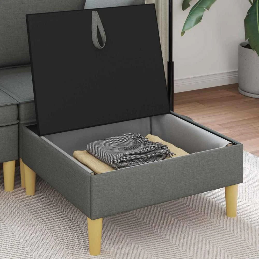 Sofa su saugojimu Audinys