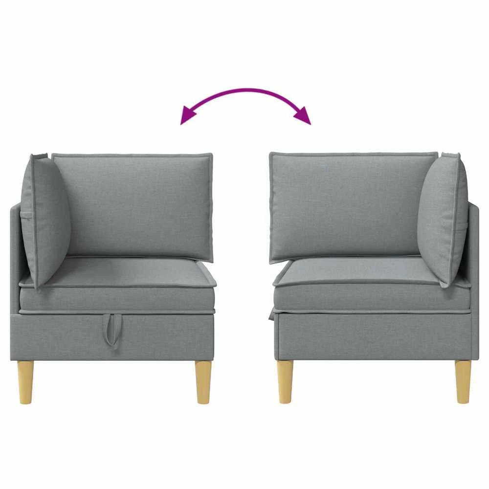Sofa su saugojimu Audinys